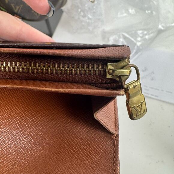 Louis Vuitton Monogram Portefueille Viennois kiss lock French purse wallet - Picture 8 of 8